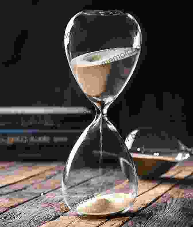 A Beautiful, Intricate Hourglass With Sand Falling Through It, Representing The Passage Of Time Of Time And Lamentation: Reflections On Transience