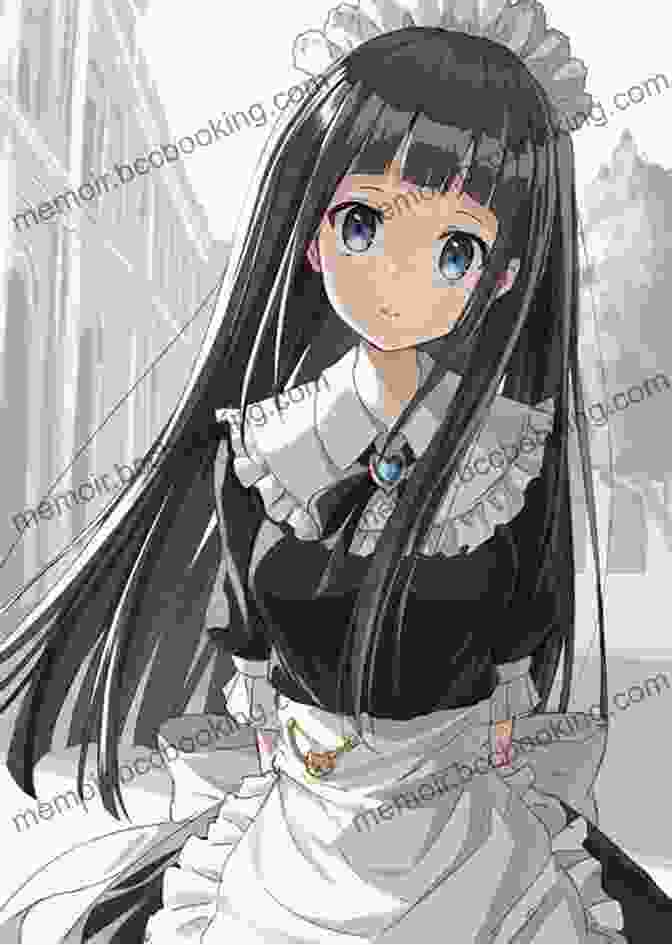 A Beautiful Onee San Maid With Long Black Hair And Blue Eyes My 4 Capable Onee San Maids Chapter 1 (Great Manga 17)