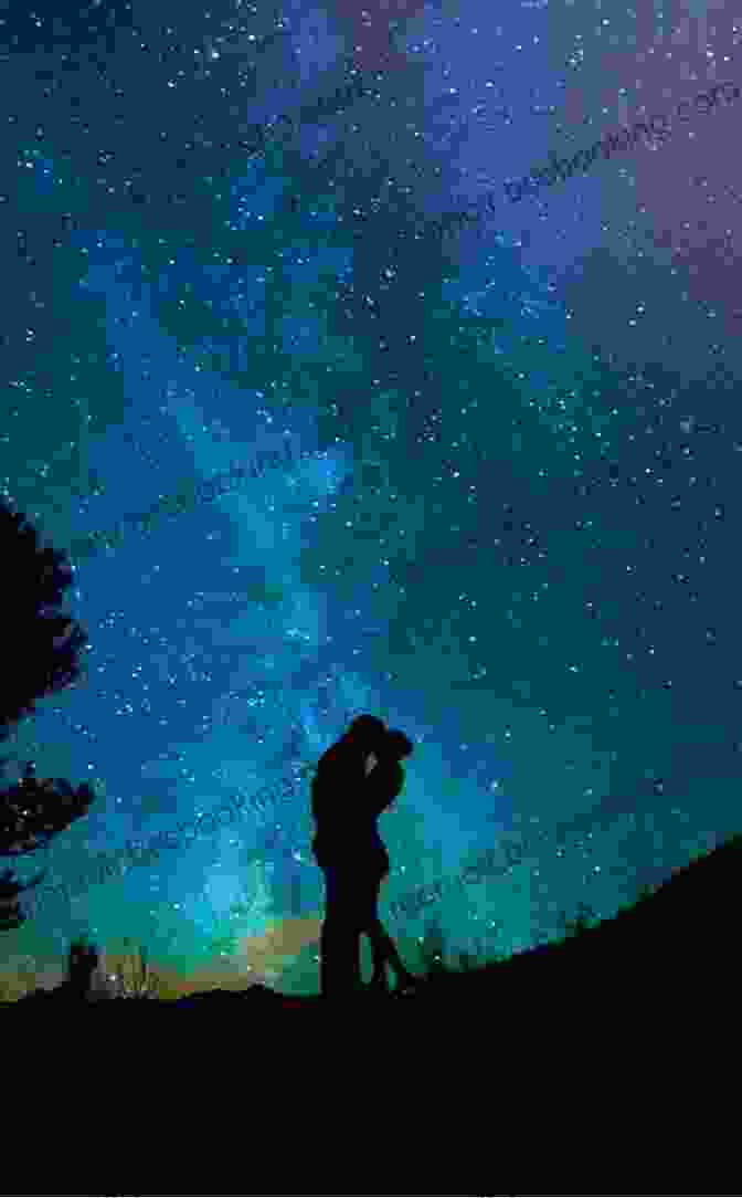 A Couple Embracing Under A Starlit Sky, Their Eyes Filled With Love And Longing An Incurable Case Of Love Vol 1