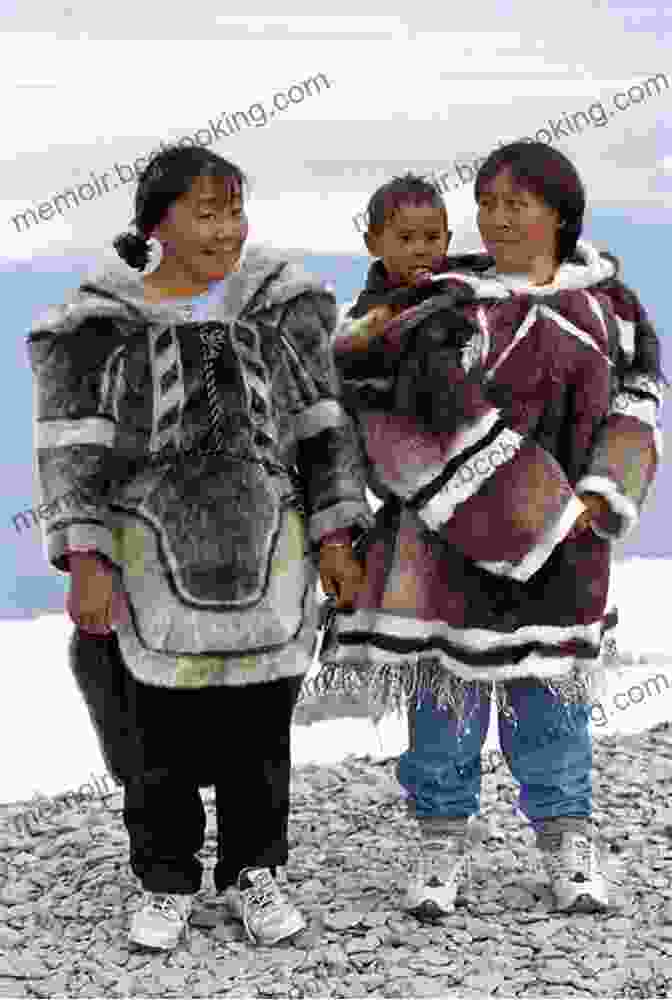 A Group Of Inuit People In Traditional Clothing Trekking In Greenland The Arctic Circle Trail: From Kangerlussuaq To Sisimiut (Cicerone Trekking Guides)