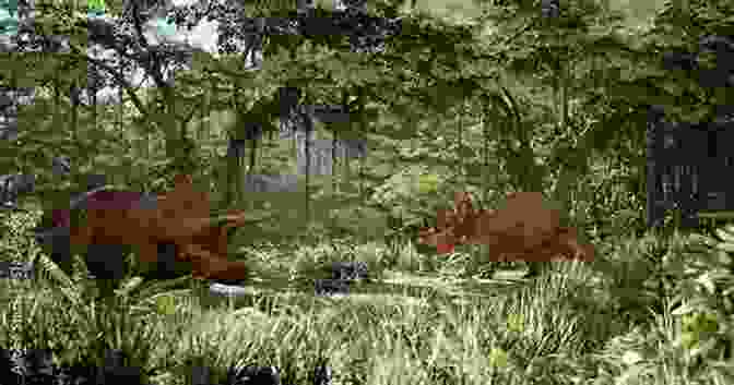 A Herd Of Triceratops Grazing Peacefully Dinosaur Facts For Kids Animal For Kids Children S Animal