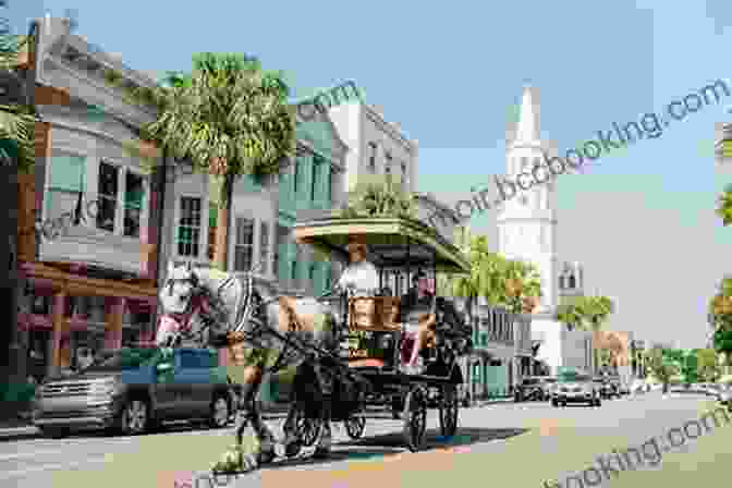 A Horse Drawn Carriage Tour In Charleston, South Carolina, Passing By Historic Mansions And Cobblestone Streets 10 MORE Things To Do In Charleston Before You Die