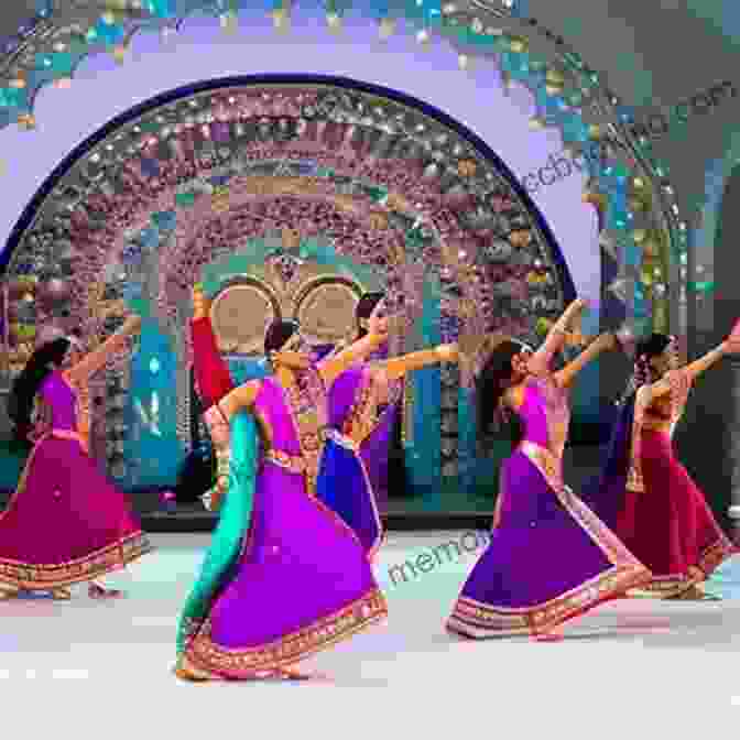A Mesmerizing Bollywood Dance Performance, Showcasing The Vibrant Costumes, Intricate Choreography, And Expressive Storytelling Bollywood For Dummies Anum Hussain