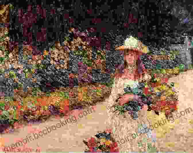 A Painting By Monet Depicting A Young Girl In A Field Of Flowers Mornings With Monet Barb Rosenstock