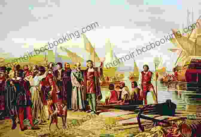 A Painting Depicting The Arrival Of Maize In Europe After The Voyages Of Christopher Columbus Maize Cobs And Cultures: History Of Zea Mays L