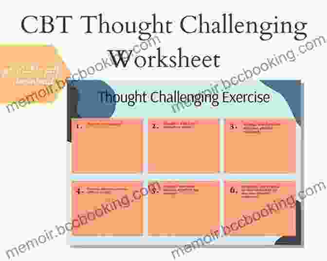 A Person Working Through A CBT Workbook Cognitive Behavioral Therapy Workbook For Adults: Learn Skills To Improve Anxiety Depression Self Esteem And Become More Positive Escape Your Mental Imprisonment Using CBT