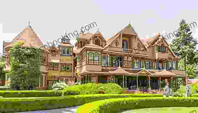 A Photograph Of The Haunted Queen Anne Mansion In San Jose, California, With A Ghostly Figure Visible In The Window Haunted Houses Of California: A Ghostly Guide To Haunted Houses And Wandering Spirits
