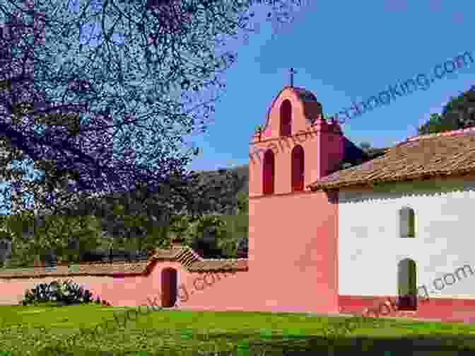A Photograph Of The La Purisima Mission In Lompoc, California, With A Ghostly Figure In The Foreground Haunted Houses Of California: A Ghostly Guide To Haunted Houses And Wandering Spirits