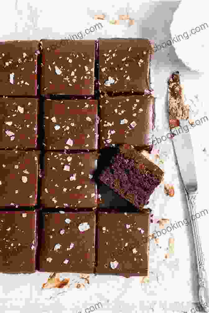 A Plate Of Freshly Baked Brownies, Topped With Chocolate Ganache And Nuts. American Cookie: The Snaps Drops Jumbles Tea Cakes Bars Brownies That We Have Loved For Generations: A Baking