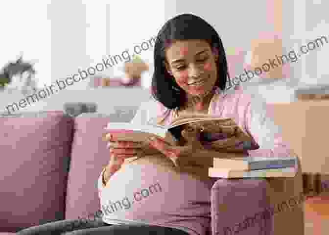 A Pregnant Woman Reading A Book The Doula Guide To Birth: Secrets Every Pregnant Woman Should Know