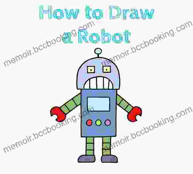 A Robot Drawn From The Number 9 Draw AlphaBeasts: 130+ Monsters Aliens And Robots From Letters And Numbers (AlphaDraw)
