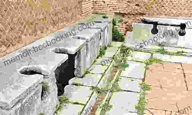 A Roman Latrine, Showcasing The Romans' Advanced Approach To Waste Management The Archaeology Of Sanitation In Roman Italy: Toilets Sewers And Water Systems (Studies In The History Of Greece And Rome)