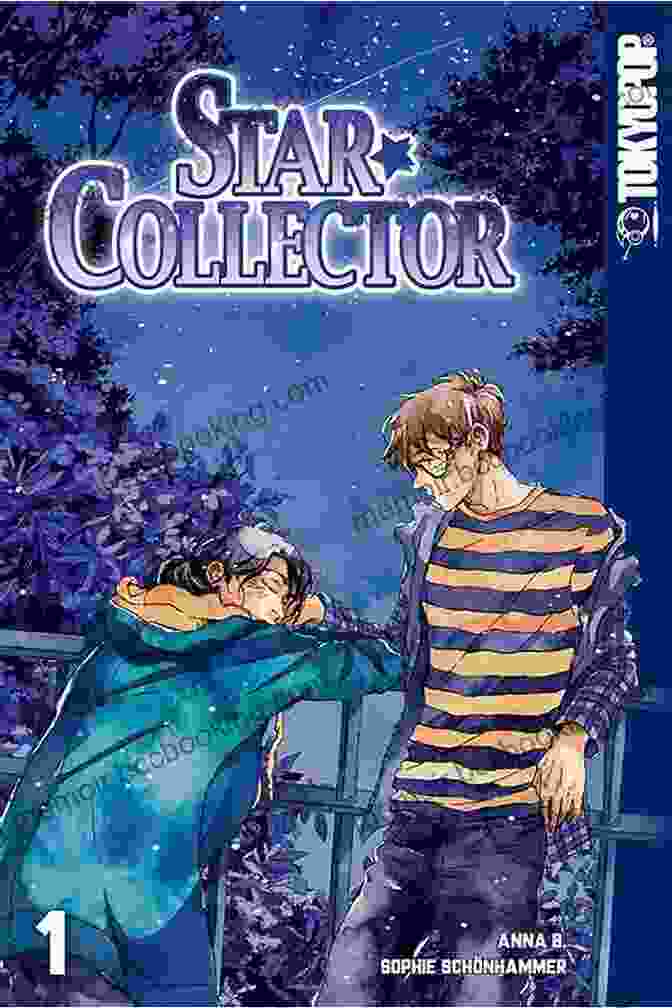 A Romantic Scene From The Novel Star Collector: Volume Anna Backhausen, Featuring Anna And A Handsome Prince Gazing Up At A Celestial Tapestry Star Collector Volume 1 Anna Backhausen