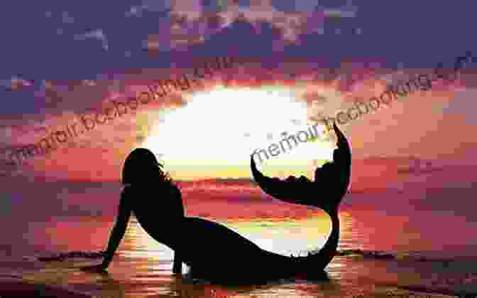 A Silhouette Of A Mermaid Against A Sunset If You Ever Met A Bahamain Mermaid: Fairytale Multicultural Folklore Classic Tale