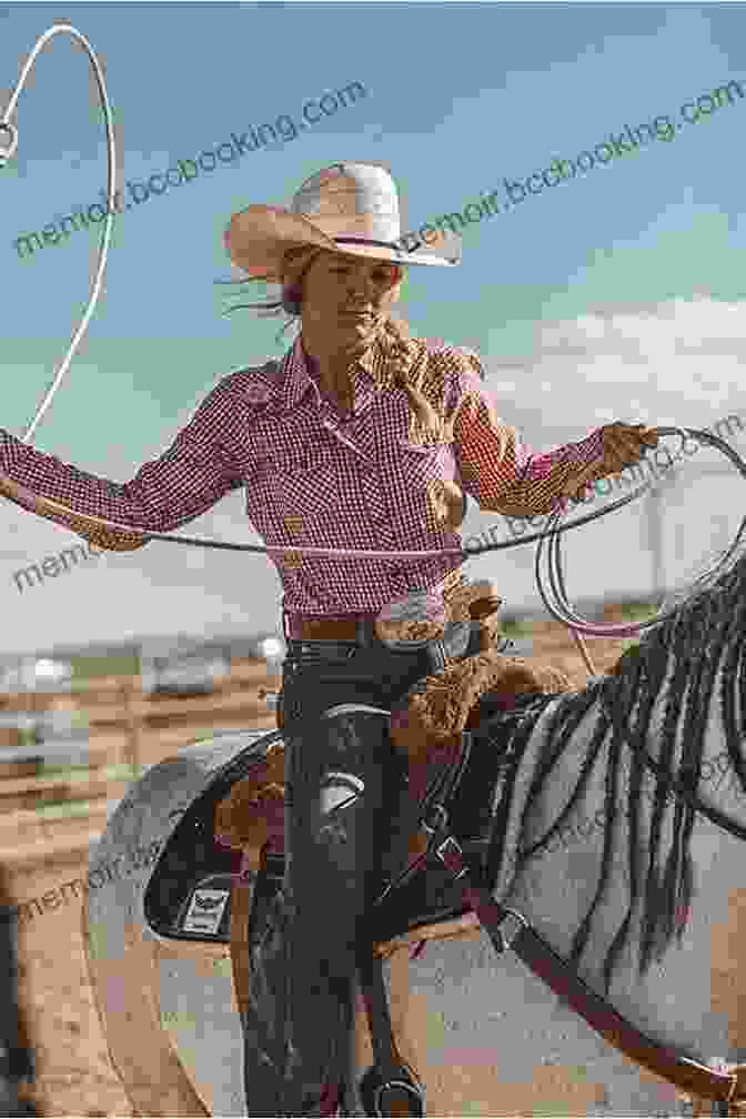 A Vintage Photo Of Howdy On Horseback, Wearing A Cowboy Hat And Rodeo Attire. Howdy I M Flores LaDue: The Real Life Story Of Canada S Rodeo Queen (Howdy 2)