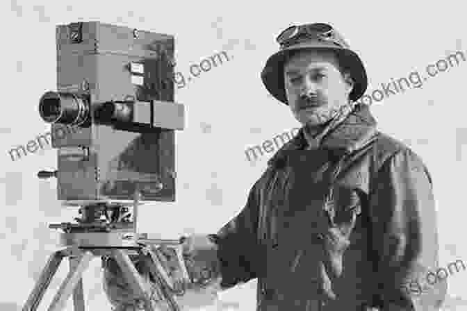 A Young Herbert Ponting Practicing Photography Herbert Ponting: Scott S Antarctic Photographer And Pioneer Filmmaker