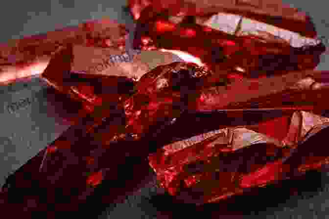 An Image Of A Glowing Ruby Crystal, Its Facets Shimmering With Otherworldly Energy. Revelations Of The Ruby Crystal