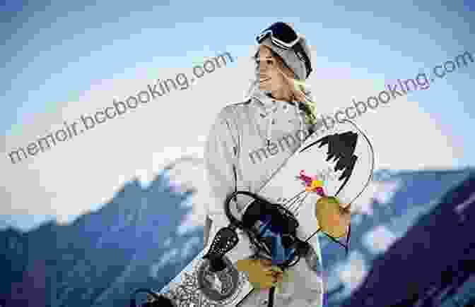 Anna Gasser Performing A Complex Snowboarding Trick, Showcasing Her Incredible Skills And Aerial Prowess On The Slopes Thrill Seekers: 15 Remarkable Women In Extreme Sports (Women Of Power 1)