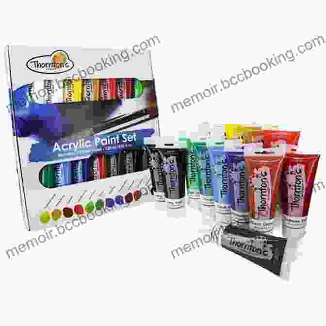 Assortment Of Colorful Acrylic Paint Tubes Start To Paint With Acrylics: The Techniques You Need To Create Beautiful Paintings