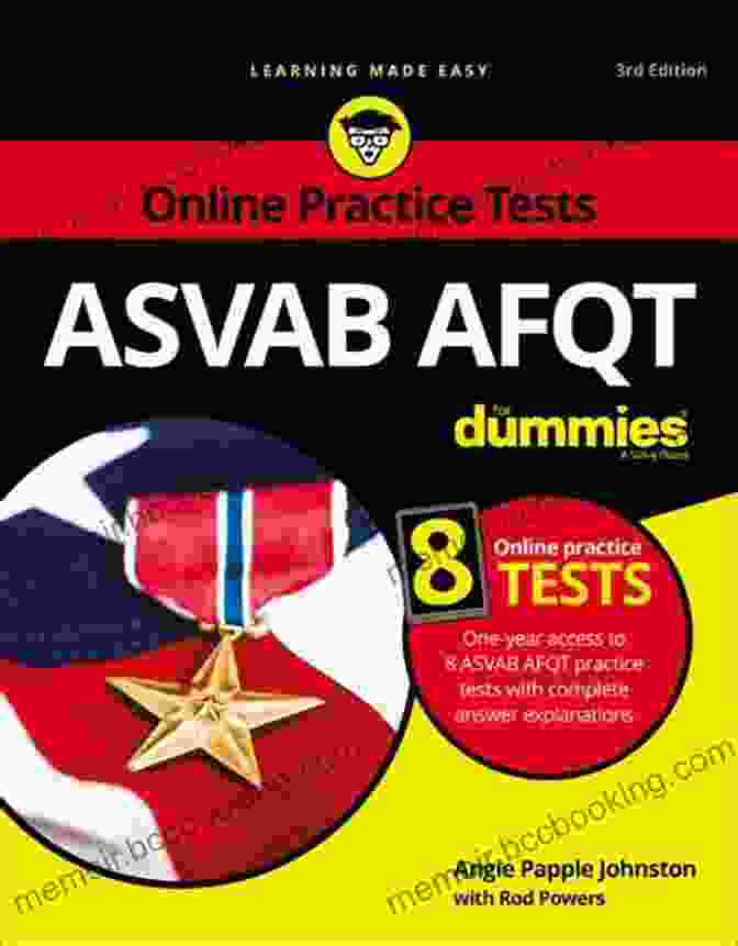 Asvab Afqt For Dummies Book Cover ASVAB AFQT For Dummies: + 8 Practice Tests Online (For Dummies (Career/Education))