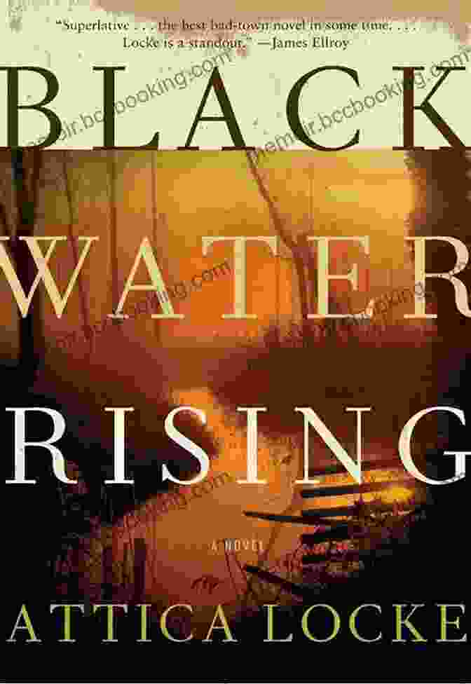 Black Water Rising Cover, Featuring A Man And A Woman Looking Over A City Skyline Black Water Rising: A Novel (Jay Porter 1)