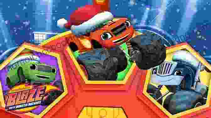 Blaze And His Friends Perform Amazing Stunts And Navigate Daring Obstacles. Robot Power (Blaze And The Monster Machines)