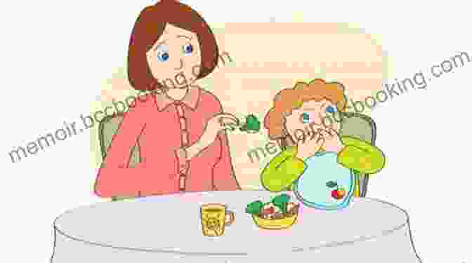 Cartoon Illustration Of A Parent Coping With A Picky Eater What Flo Eats (Volume 2): A Toddler Healthy Eating With Meal Planner And Recipes