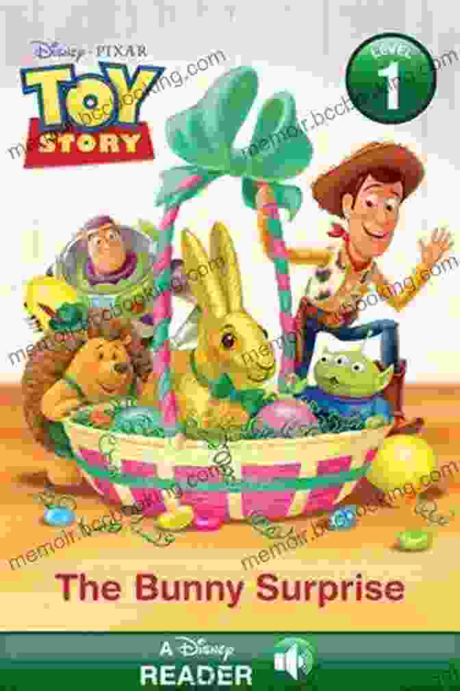 Cover Of The Bunny Surprise Book, Featuring Woody And Buzz Holding A Fluffy Bunny The Bunny Surprise (Disney/Pixar Toy Story) (Step Into Reading)