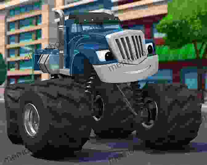 Crusher Destroyer, The Book's Antagonist, Is A Ruthless And Cunning Monster Truck. Robot Power (Blaze And The Monster Machines)