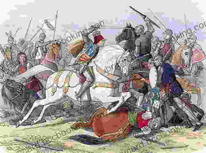 Depiction Of The Battle Of Bosworth Field The Wars Of The Roses
