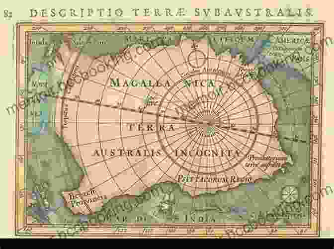 Dutch Map Of Terra Australis From The 17th Century European Perceptions Of Terra Australis