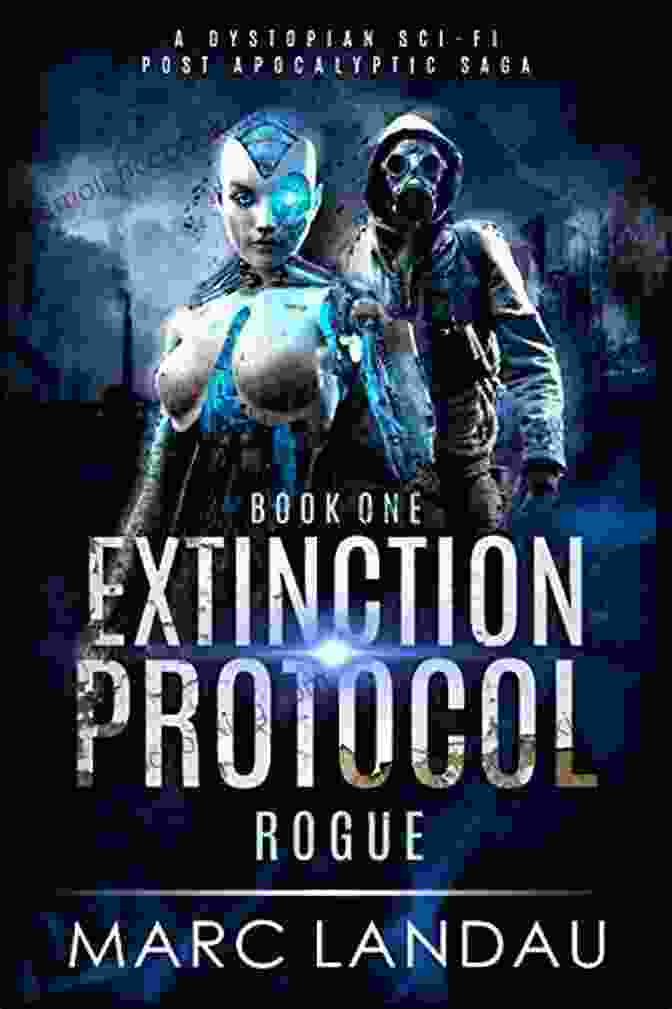 Extinction Protocol Book Cover Featuring A Woman Holding A Gun While Standing In Front Of A Technological Cityscape Extinction Protocol: Near Future Science Fiction Techno Thriller