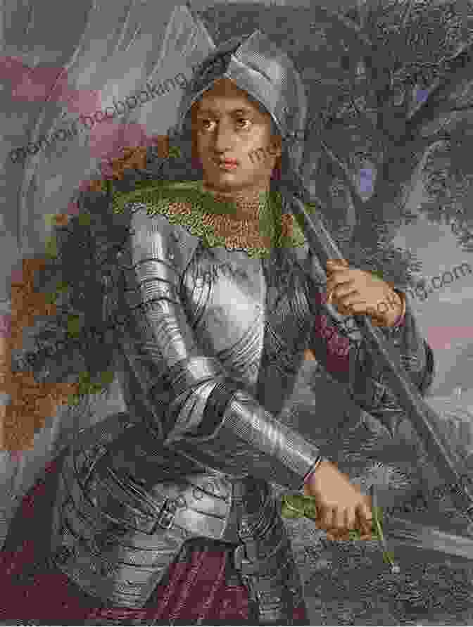Joan Of Arc, A Young Woman In Armor, Holding A Sword And Banner The Merlin Of The Oak Wood (Joan Of Arc 2)