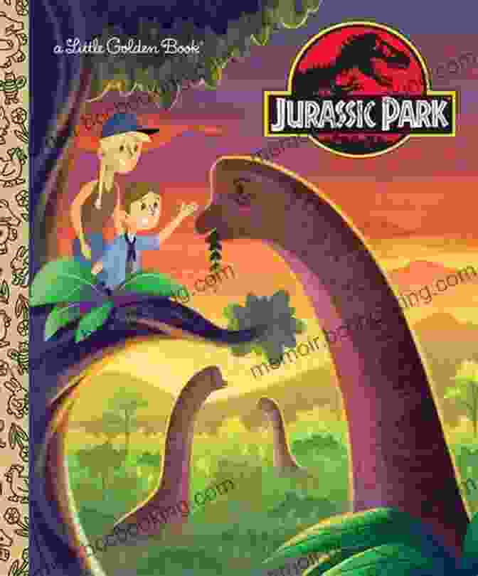 Jurassic Park Little Golden Book Cover Jurassic Park Little Golden (Jurassic Park)