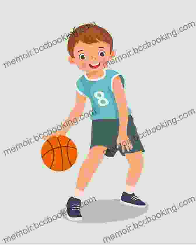 Little Johnny Dribbling A Basketball With Determination Little Johnny Plays Hoops : Everything About Basketball Sports For Kids Children S Sports Outdoors