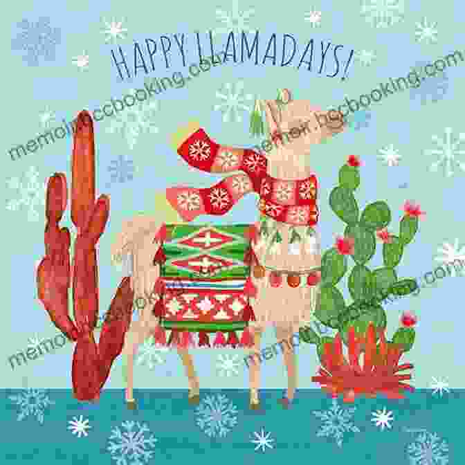 Llama Llama Jingle Bells Illustration Showing Llama Llama Decorating A Christmas Tree With Twinkling Lights. Llama Llama Jingle Bells Anna Dewdney