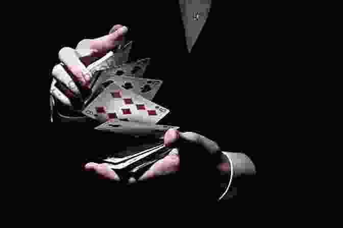 Magician Performing Close Up Card Manipulation Trick How To Become A Magician
