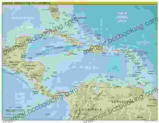 Map Of Central America And The Caribbean The Big Of Central America And The Caribbean Geography Facts Children S Geography Culture