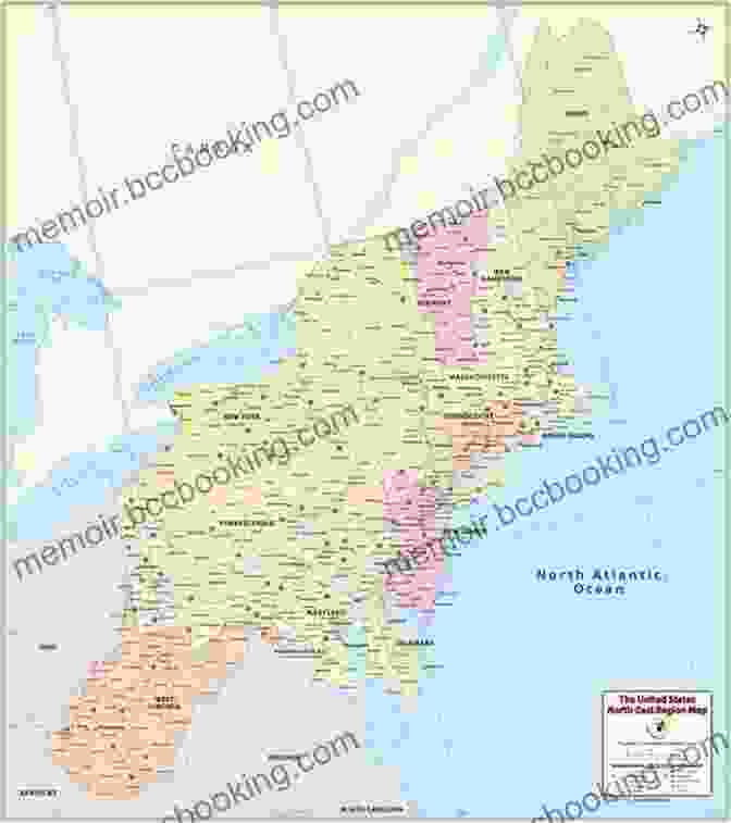 Map Of The US Northeast States: New York, New Jersey, Maine, Massachusetts Geography Of The US Northeast States New York New Jersey Maine Massachusetts And More) Geography For Kids US States 5th Grade Social Studies