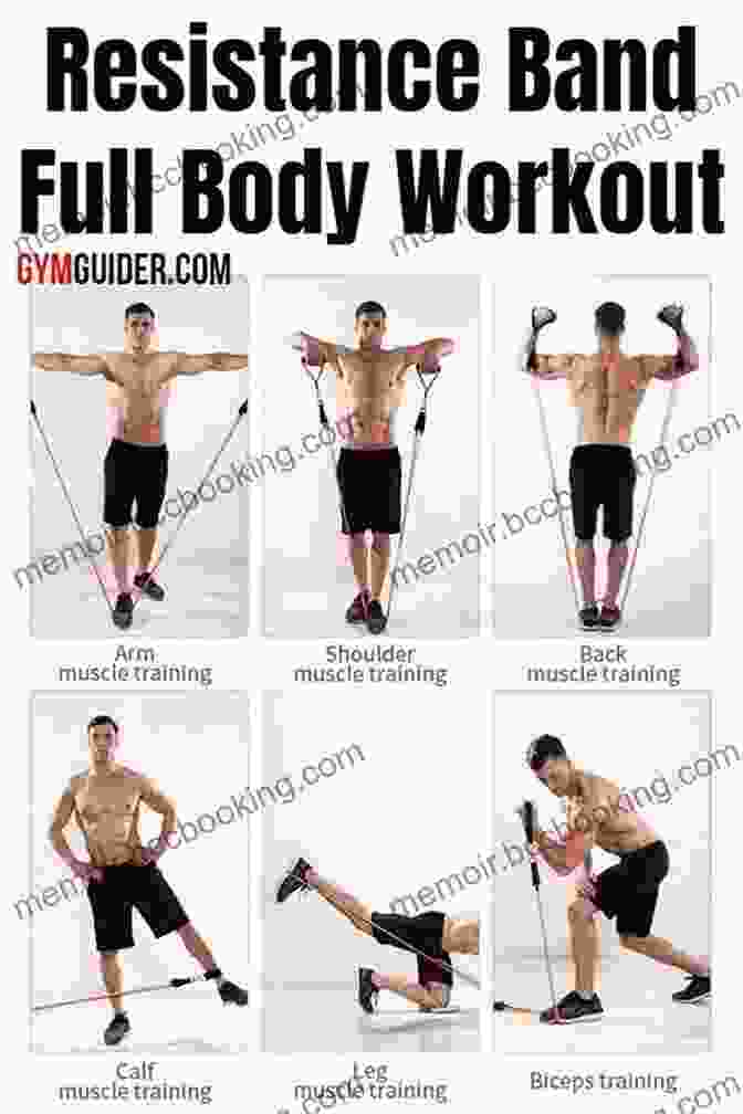 Muscular Man Working Out With Resistance Bands How To Build Strong Lean Bodyweight Muscle: A Science Based Approach To Gaining Mass Without Lifting Weights