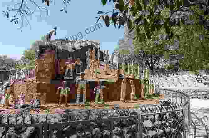 Nek Chand Working On A Sculpture In The Rock Garden The Secret Kingdom: Nek Chand A Changing India And A Hidden World Of Art