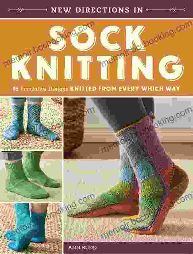 New Directions In Sock Knitting Book Cover New Directions In Sock Knitting: 18 Innovative Designs Knitted From Every Which Way