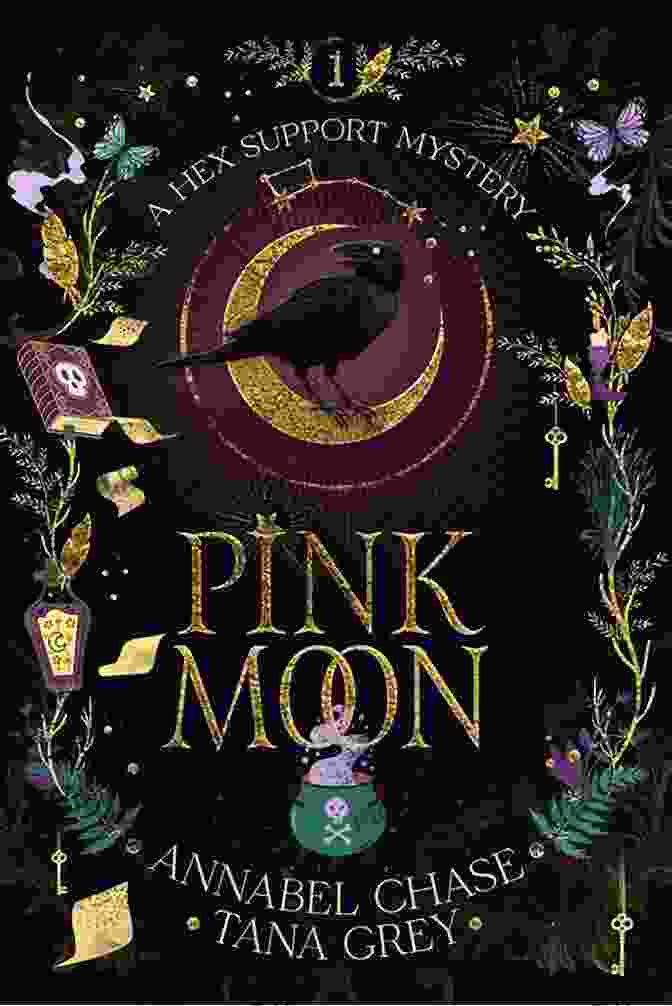 Pink Moon Hex Support Mystery Book Cover Pink Moon (A Hex Support Mystery 1)
