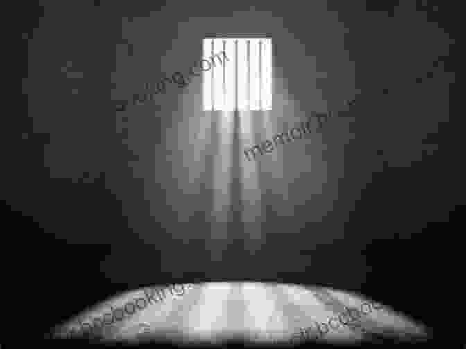 Prisoners Of Hope Cover A Dark And Atmospheric Image Of A Prison Cell With A Single Light Shining Through The Bars Prisoners Of Hope: An Amanda Doucette Mystery