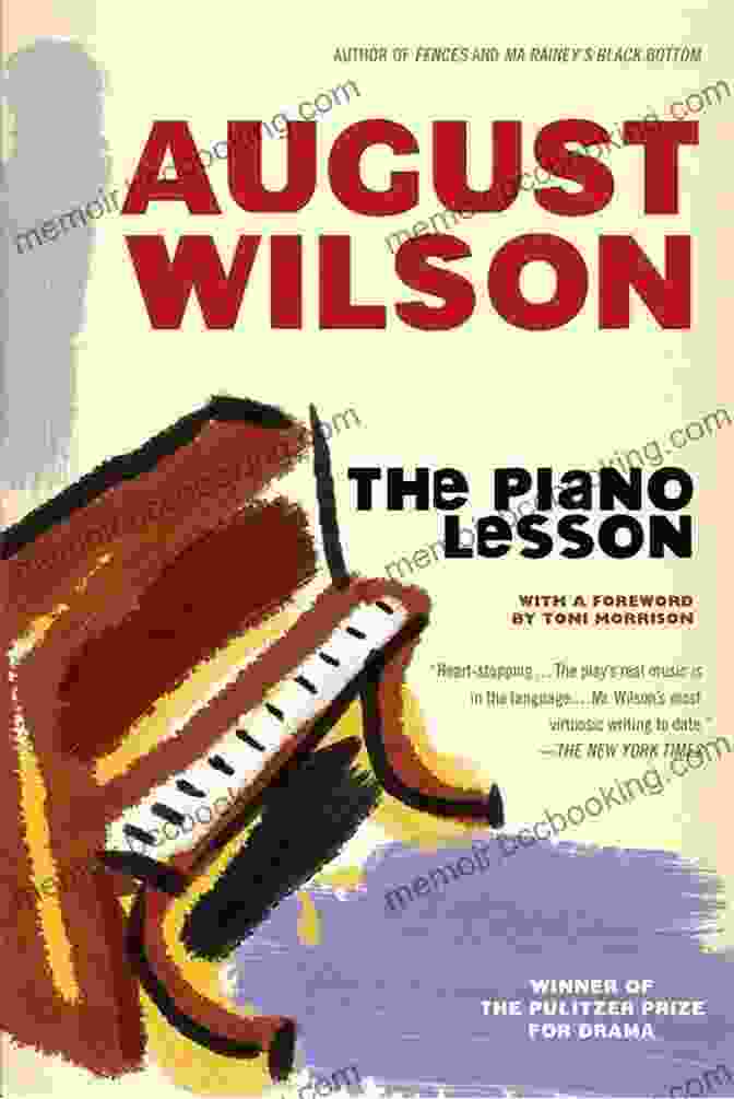 The Piano Lesson Book Cover Featuring A Black And White Photograph Of A Woman Playing A Piano The Piano Lesson August Wilson