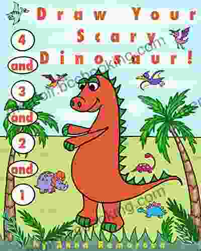 1 And 2 And 3 And 4 Draw Your Scary Dinosaur (Brain Power ON Activity For Kids)